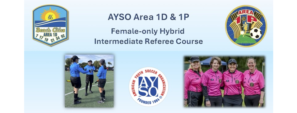 Female-only Hybrid Intermediate Referee Course