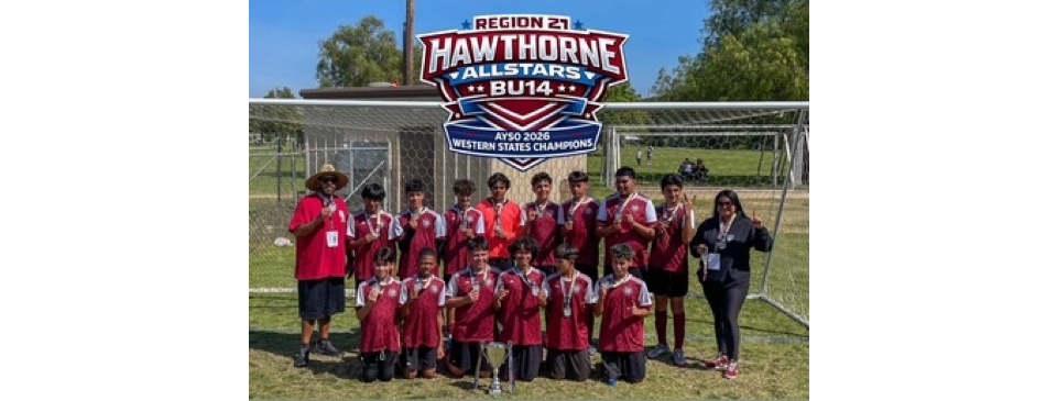 2026 B14U Western States Champions - Region 21